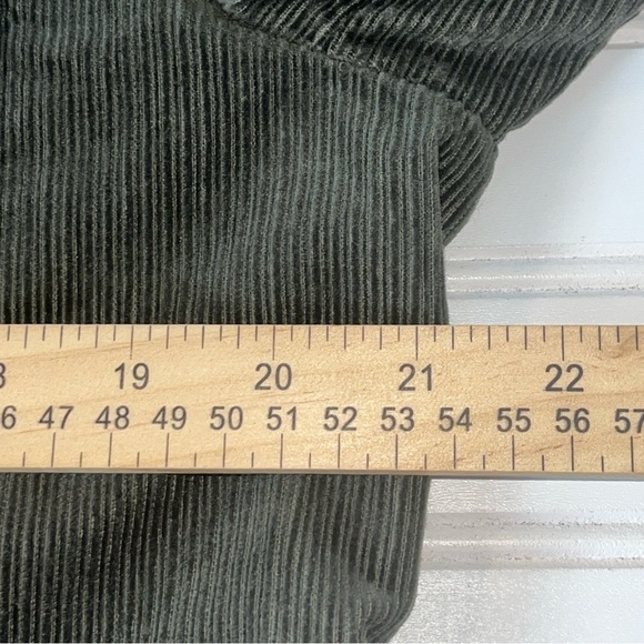 Guess Blazer Sports Jacket Corduroy Army Green Mens Size Medium Lined - Picture 5 of 10